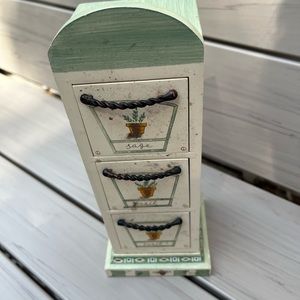 Pottery Barn trinket storage 3 drawer